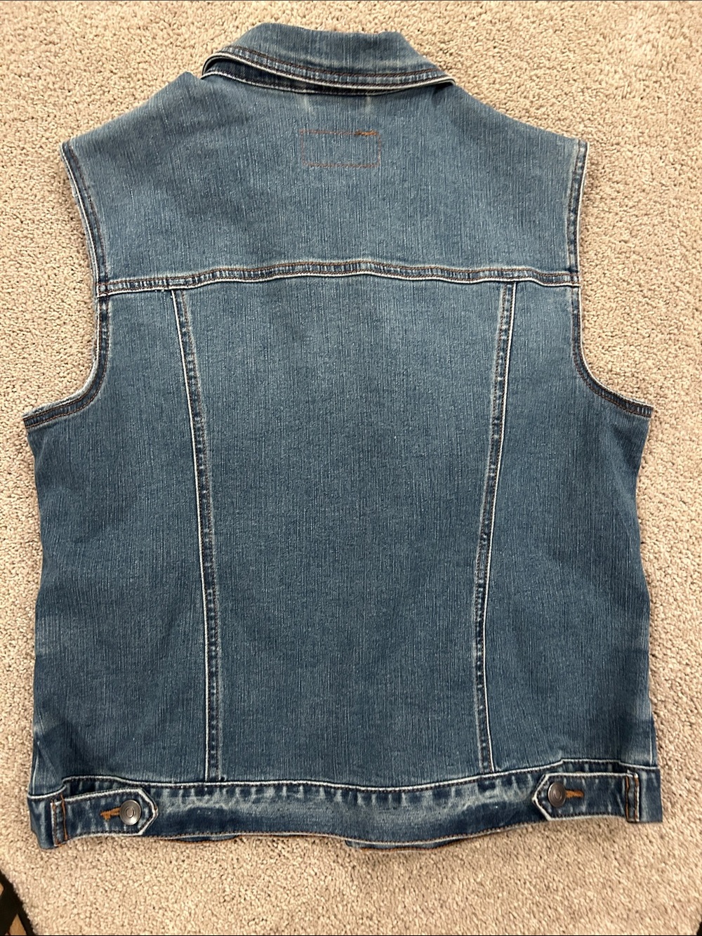 Time and true Jeans denim vest image 4